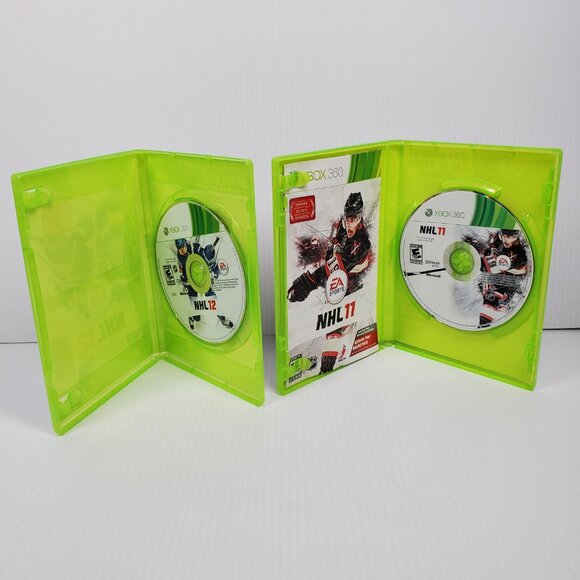 Microsoft XBOX 360 Video Game Lot of 5: NHL 08, 09, 11, 12, and 14 Some w Manual - Picture 4 of 5